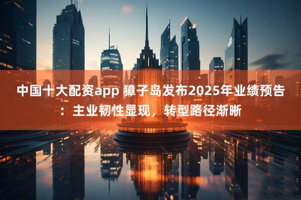 中国十大配资app 獐子岛发布2025年业绩预告：主业韧性显现，转型路径渐晰